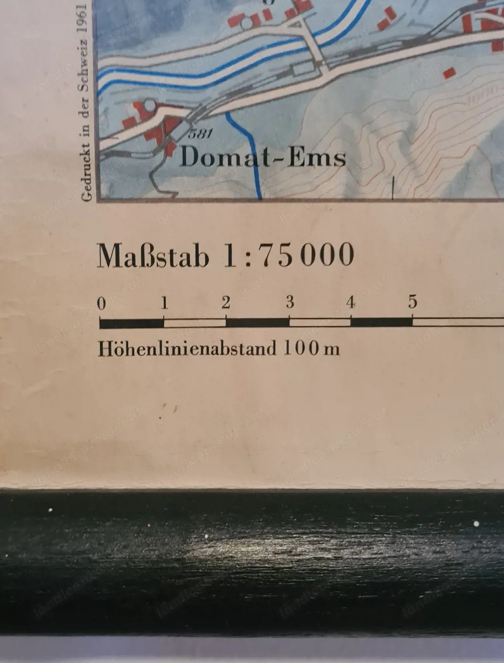 Landkarte Vorarlberg 