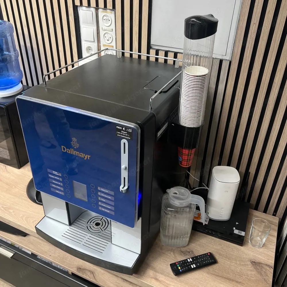 Kaffee Maschiene Dalllmayr mit münze einwurf 