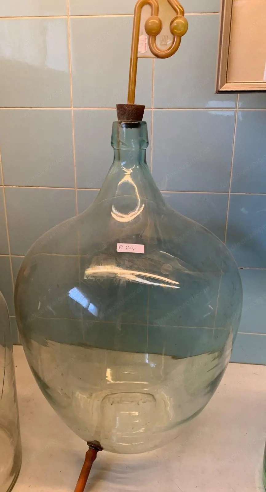 große Glasflaschen zum dekorieren