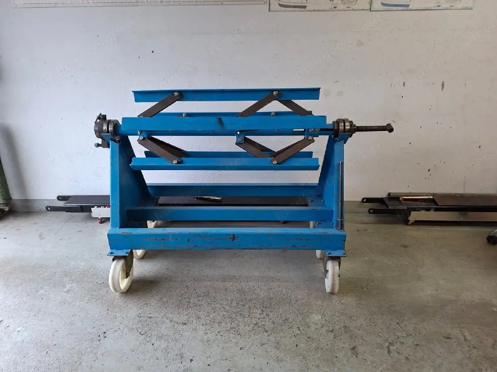 Blech- Abwickelhaspel