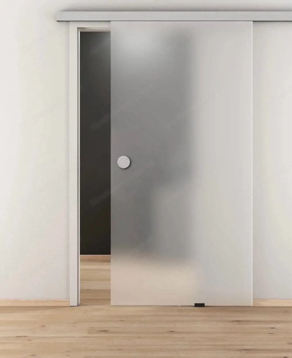 Glasschiebetüre Komplettset Obi