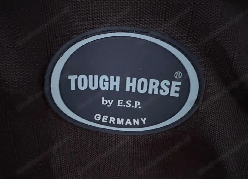 Pferdedecke 'Touch Horse" Größe 145, 1200D in schwarz 100 G