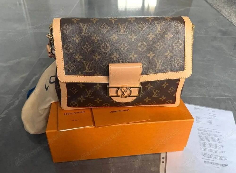 LOUIS VUITTON Dauphine Soft GM Schultertasche M47149 Monogramme