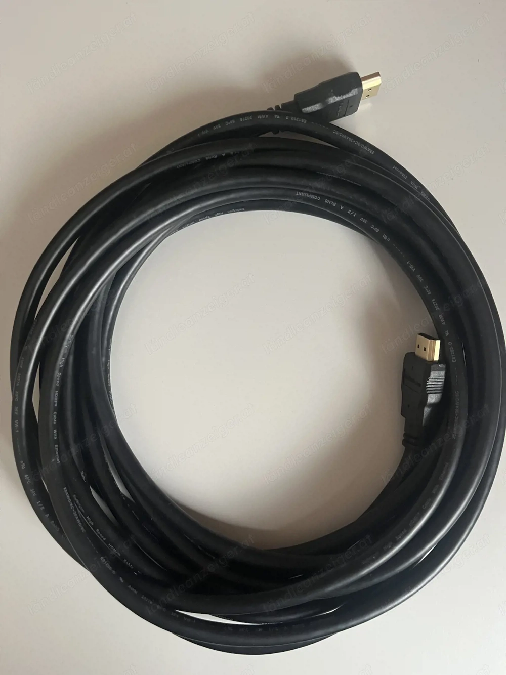 High Speed HDMI Kabel mit Ethernet, 5 Meter