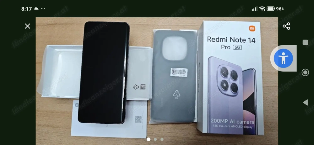 Redmi Note 14 Pro 5 G  6,67 Zoll