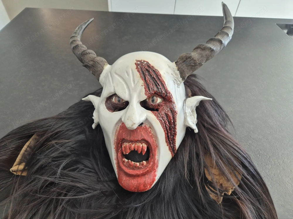 Krampusmaske Kleinkind 8-10Jahre