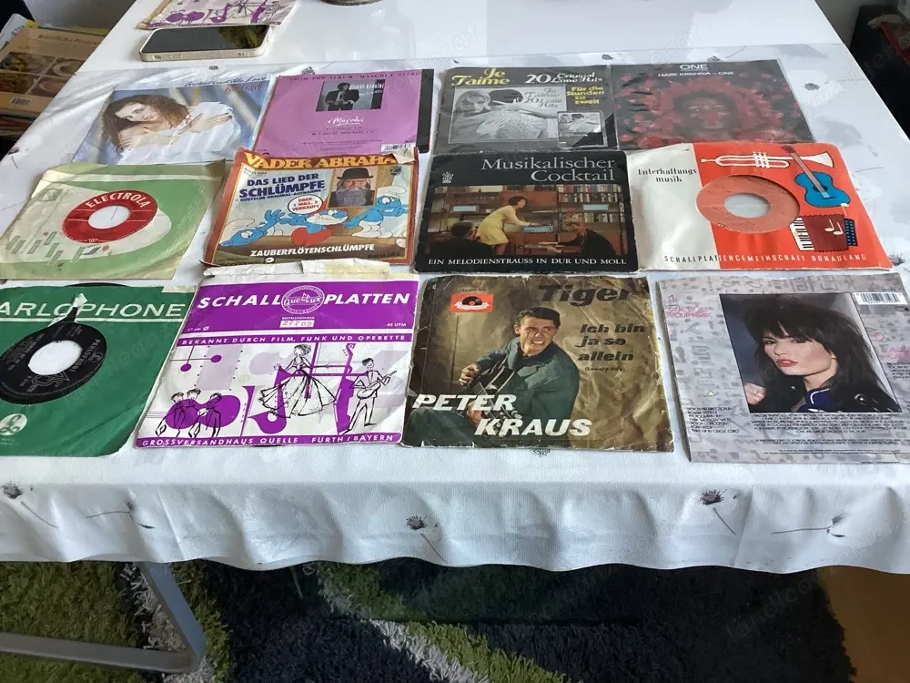 Singel Schallplatten