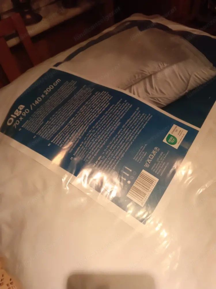 Bettdecke + Kopfpolster NEU!