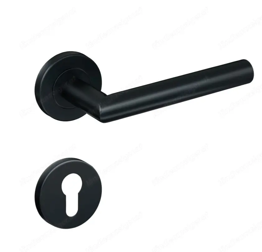 Türdrücker für Innentüren , in Edelstahl silber oder Schwarz 