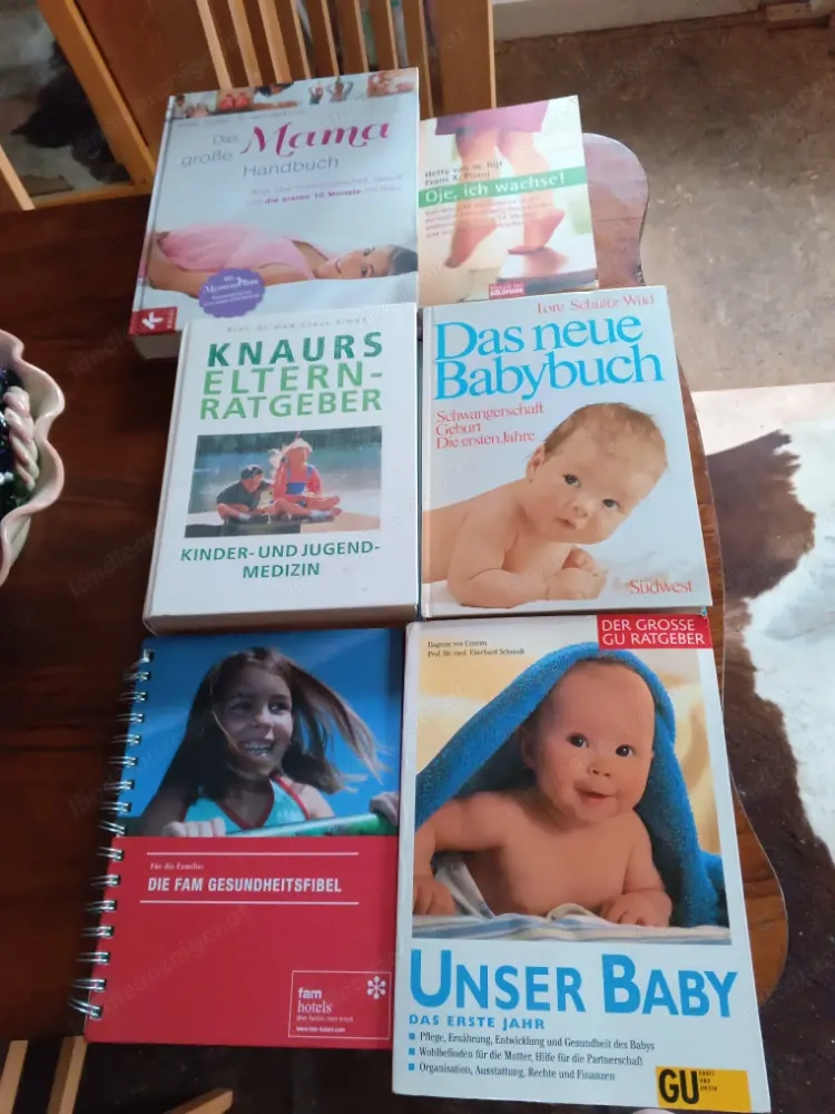 Bücher alles ums Baby 