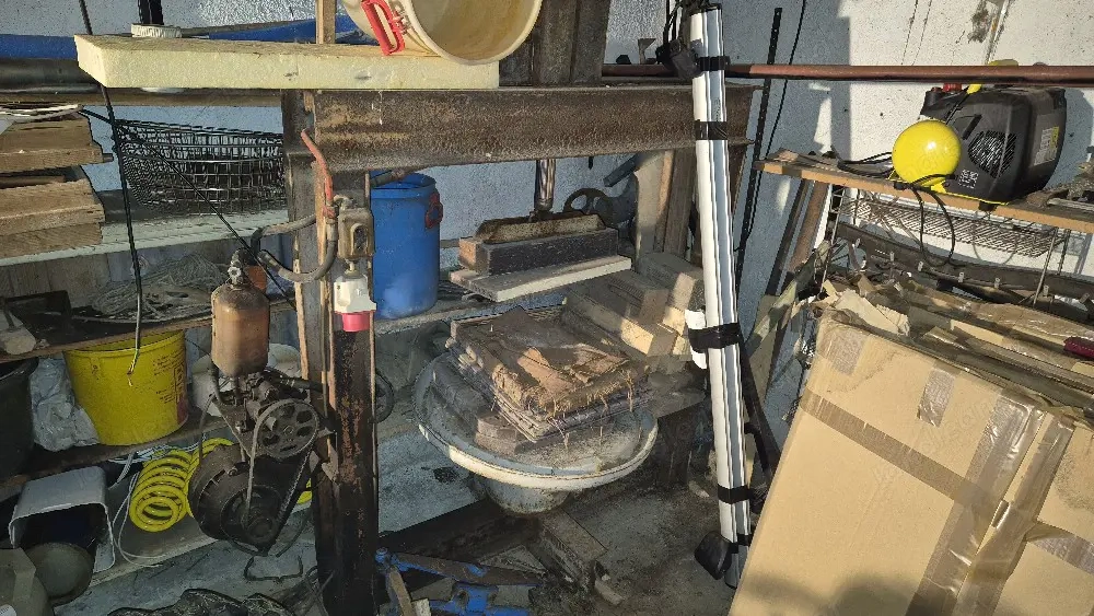 Verkaufe eine hydraulische Obstpresse (Eigenbau), massiv