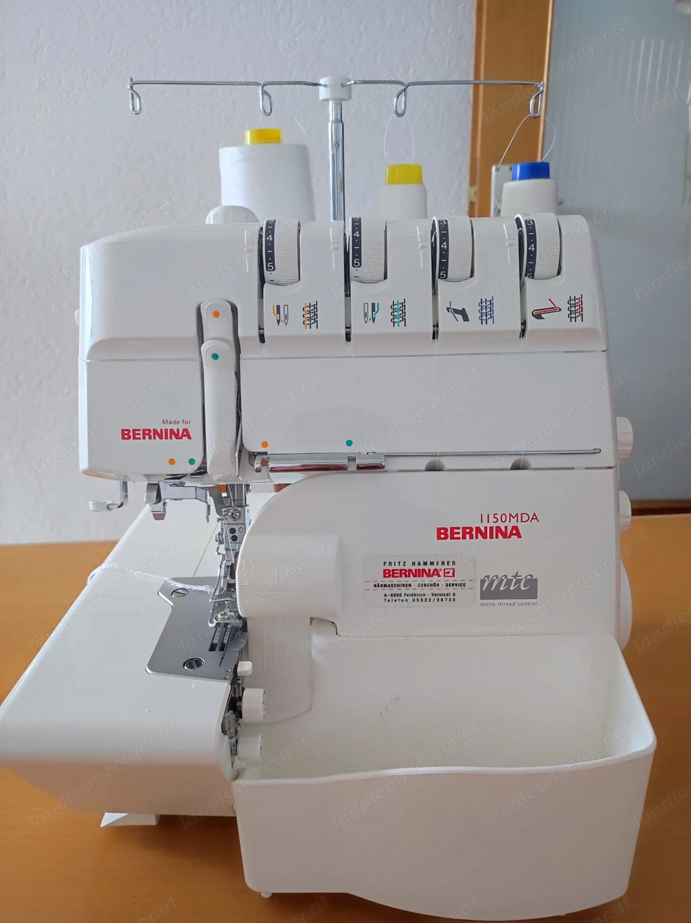 4- Faden BERNINA Overlock Top Zustand