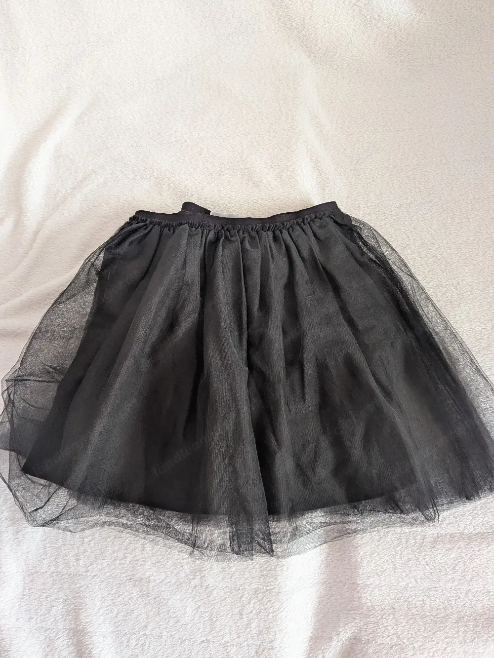 Tüllrock kurz schwarz Gr 152