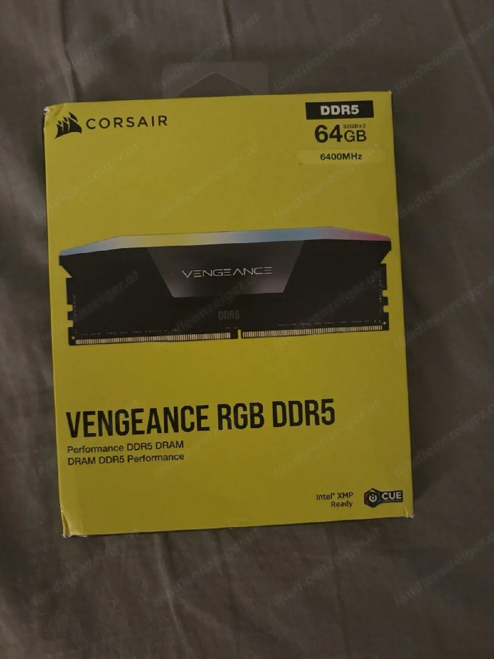 New Corsair Vengeance RGB 64GB (2x32GB) RAM DDR5 6400MHz