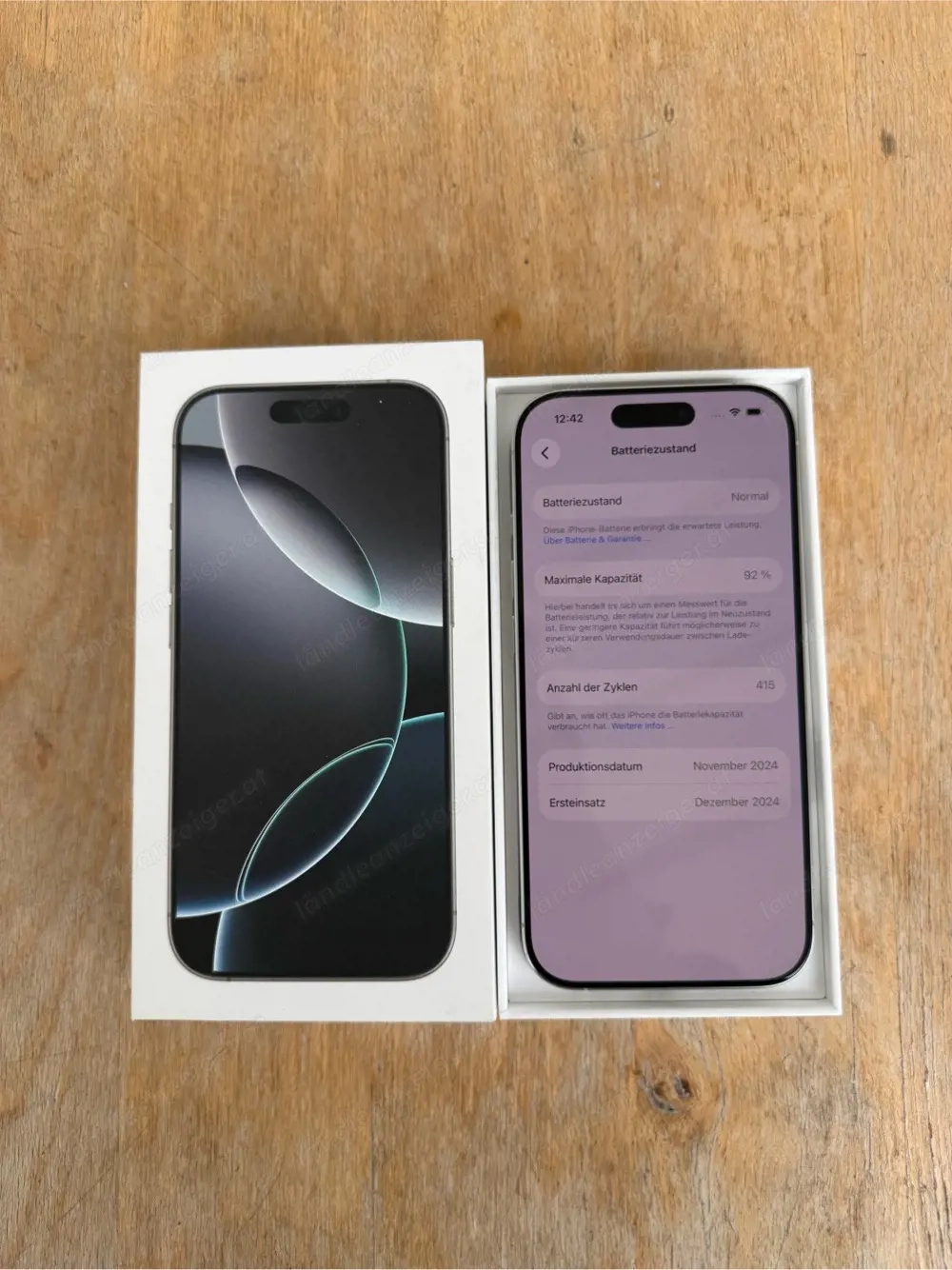 iphone 16 pro neuwertig 