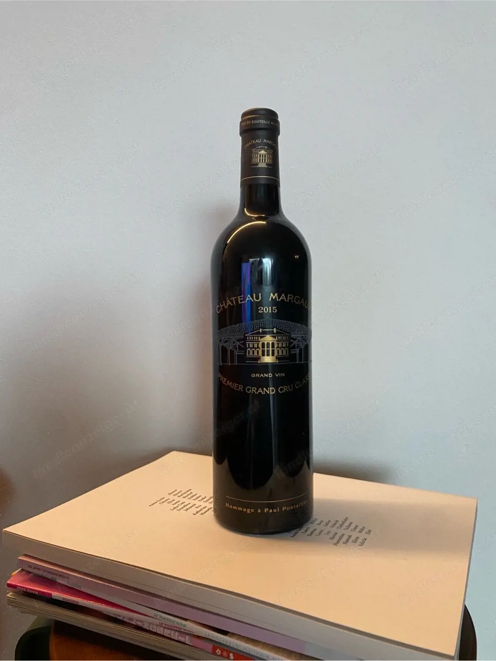 Wein Cheatau Margaux 2015 Black Label