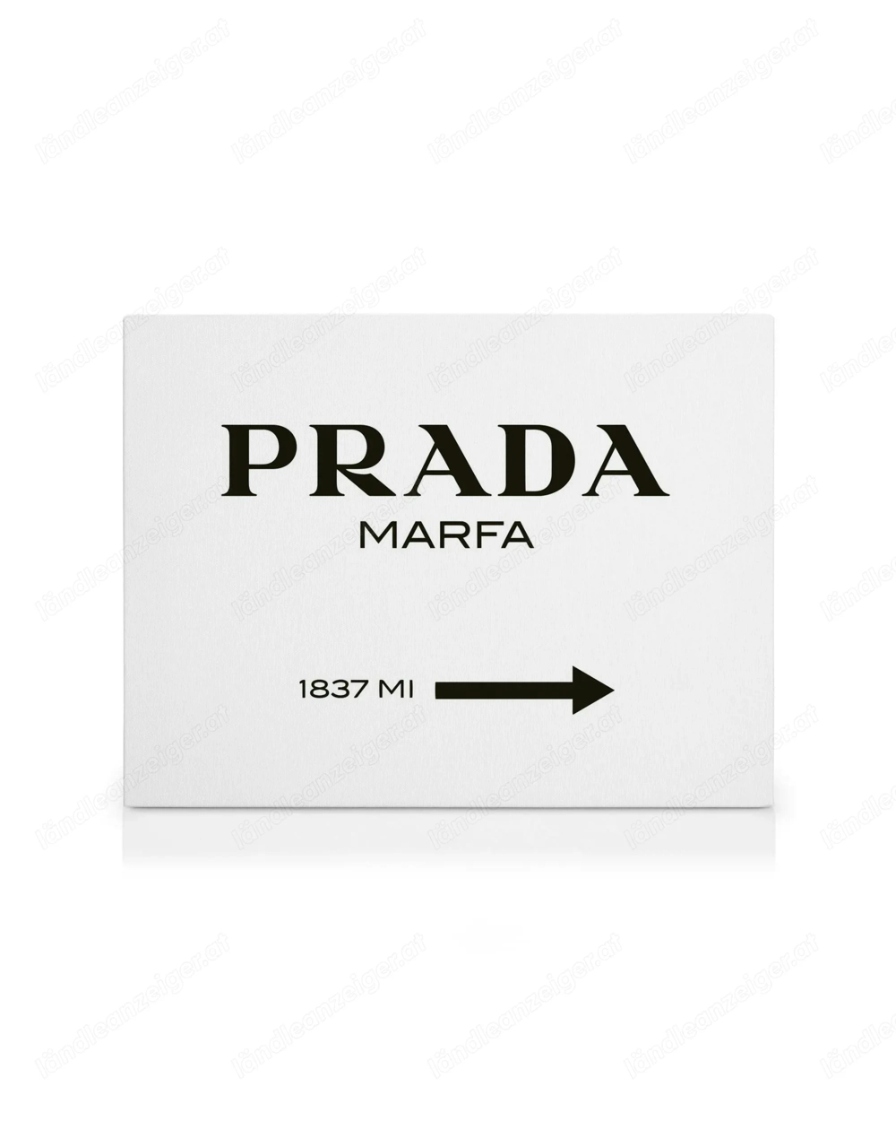 Prada Wandbild 120x80