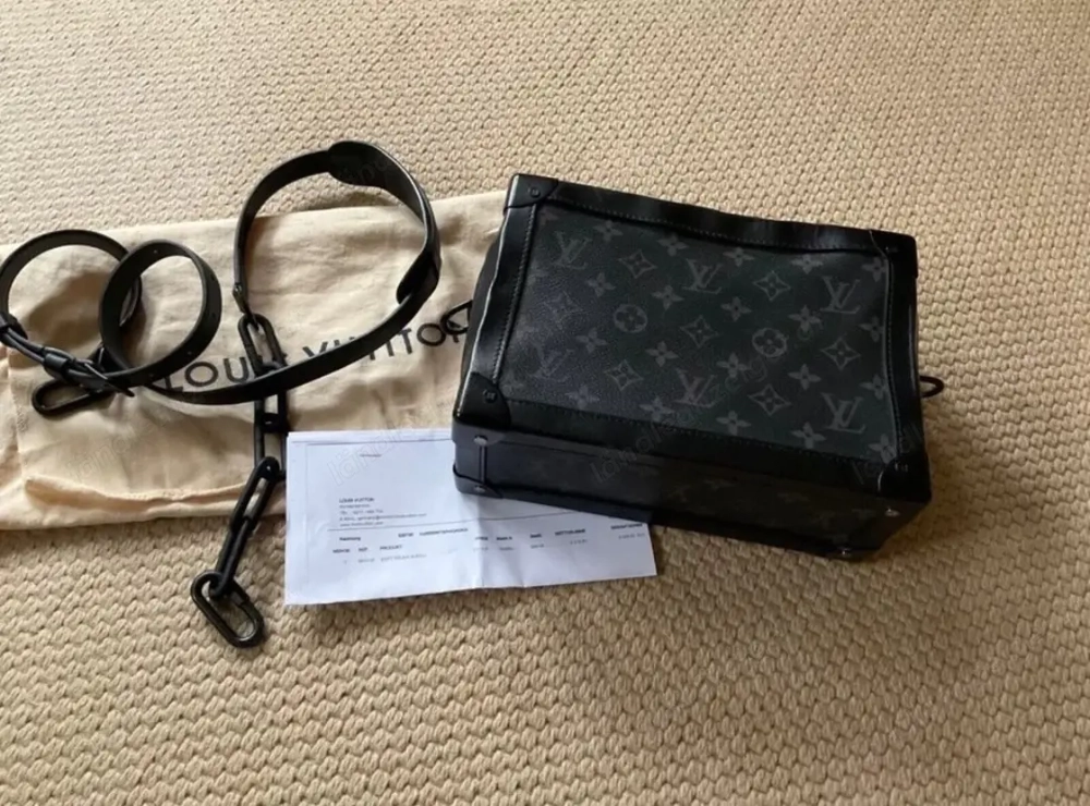 Louis Vuitton Tasche M44730 Soft Trunk Monogram Eclipse Canvas