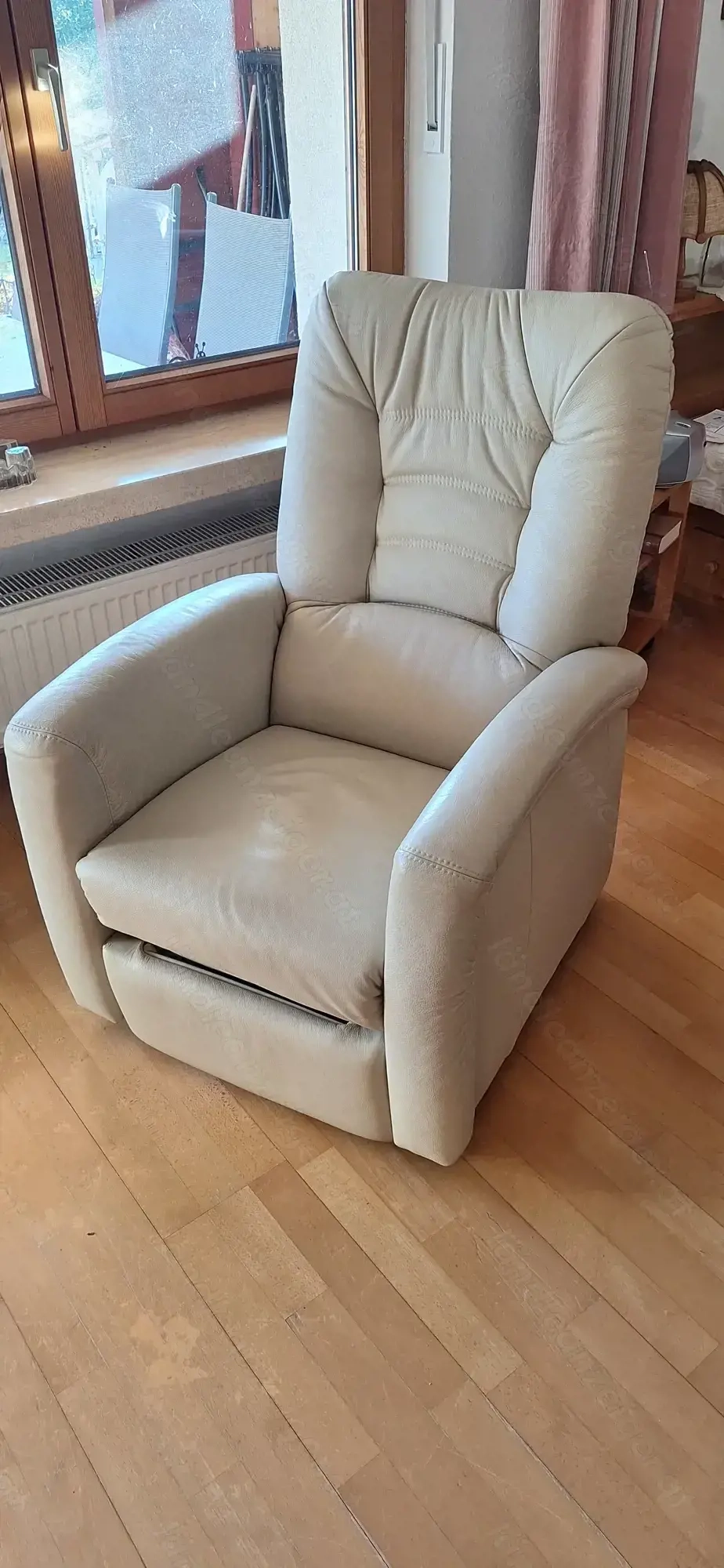 Relax-Liege-Sessel, elektrisch, Aufstehhilfe, Leder