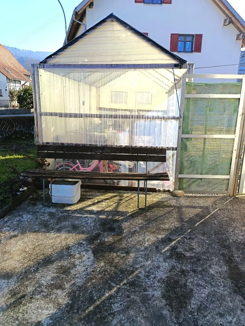 Gewächshaus oder Als Gerätehaus