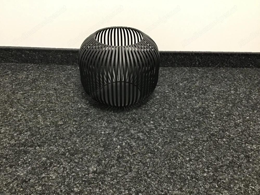 Teelicht schwarz NEU!