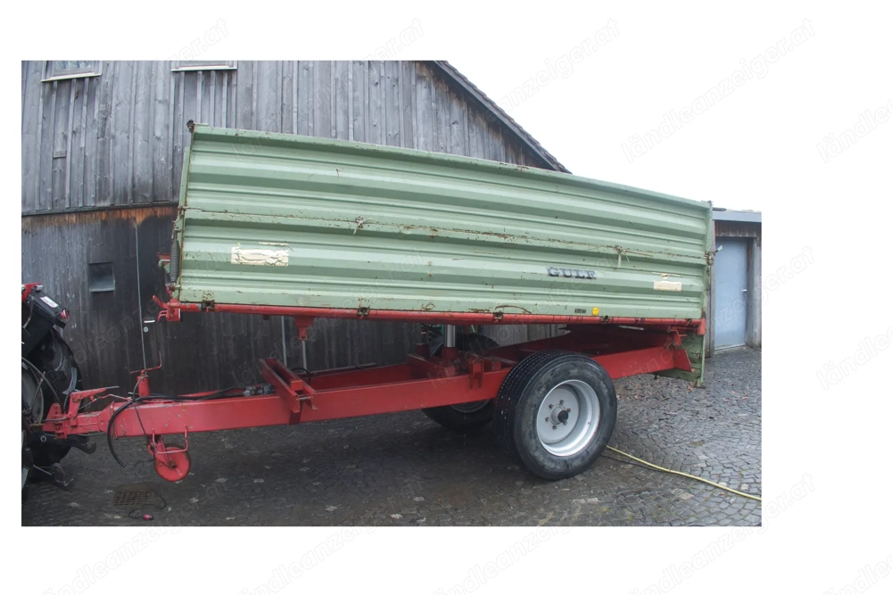 Brandner 8t Dreiseitenkipper | Luftdruckgebremst