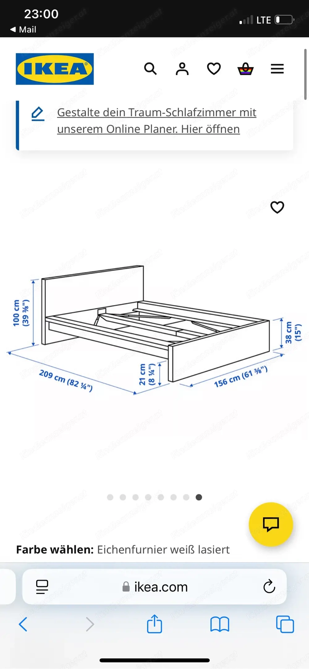 Ikea Malm Bett