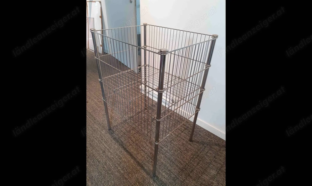 Drahtkorb faltbar Gitterbox Aktionskorb