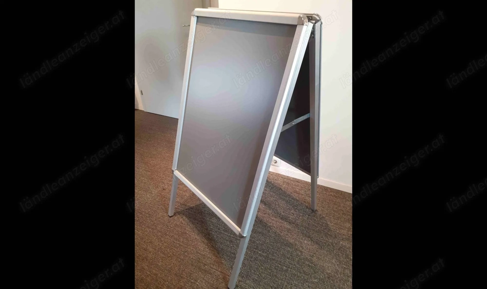 Plakatständer Werbeständer Kundenstopper A1 Alu klappbar