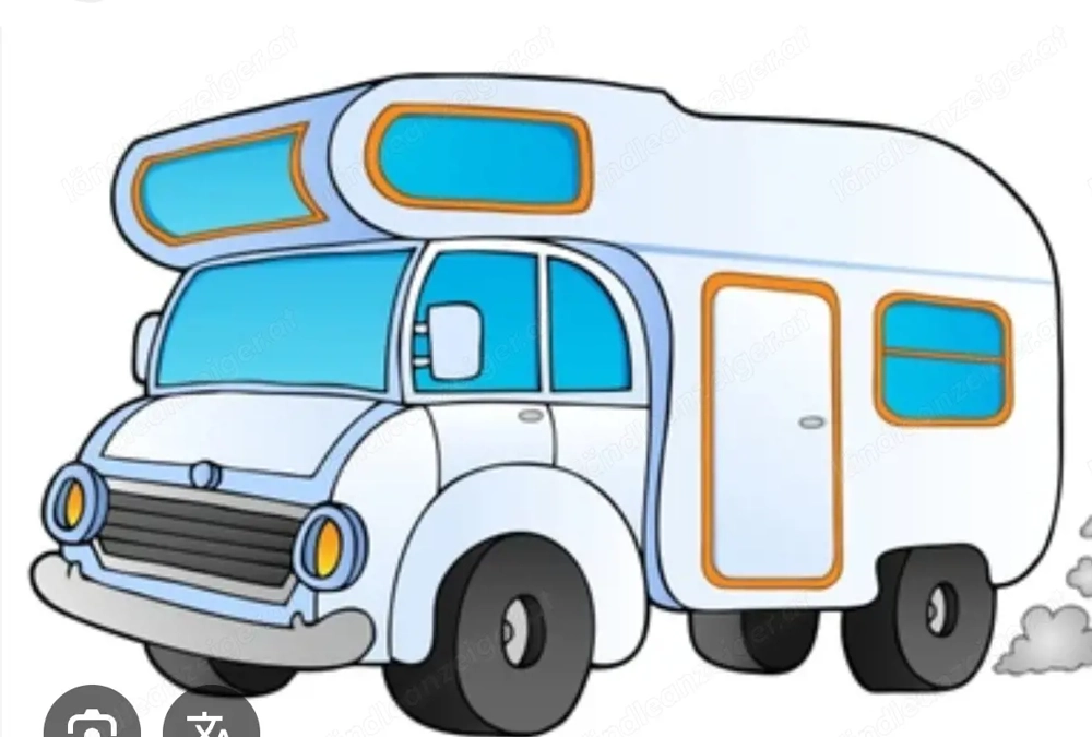 Parkplatz für Wohnmobil