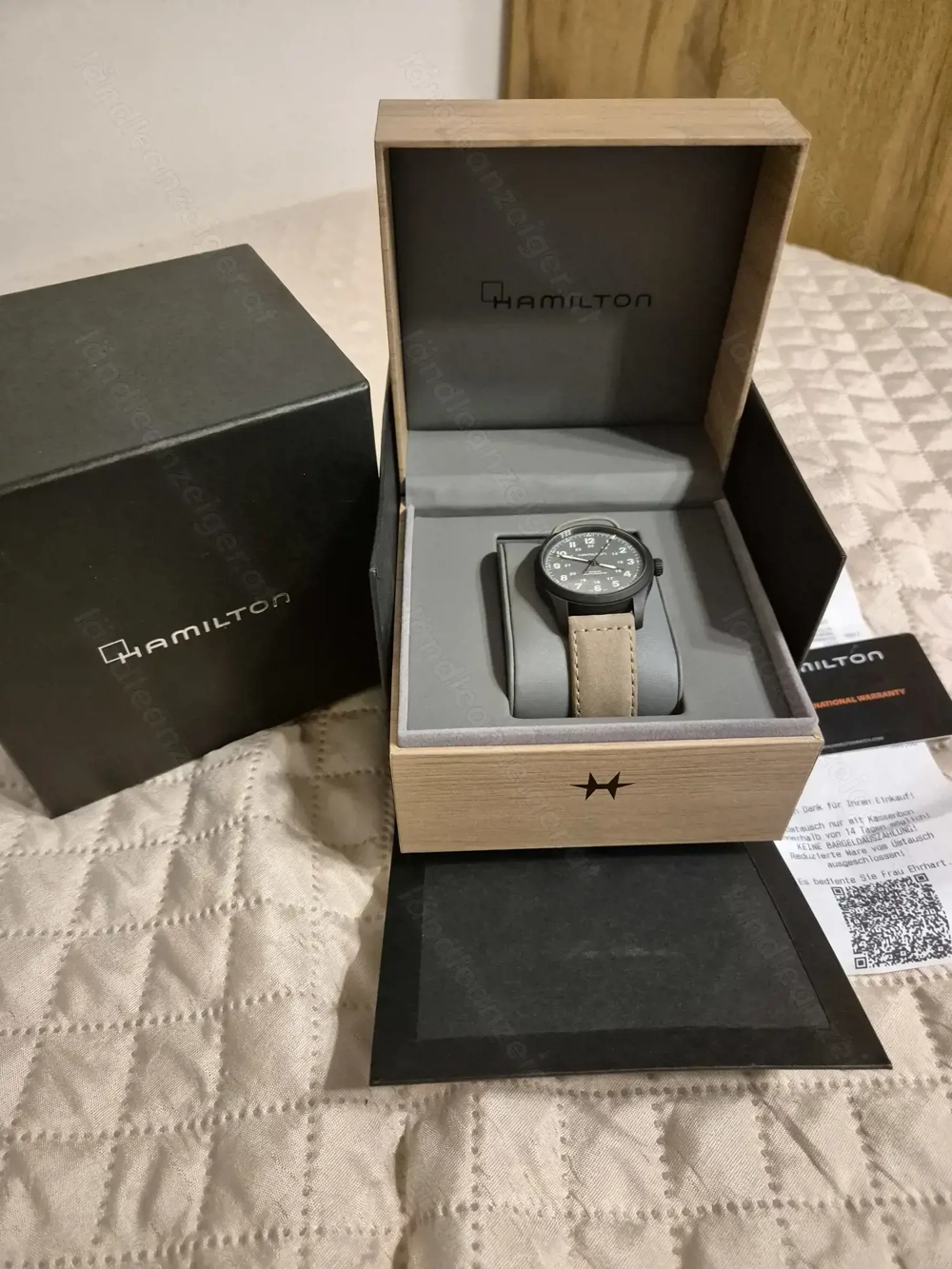 Hamilton Khaki Titan 38mm NEU