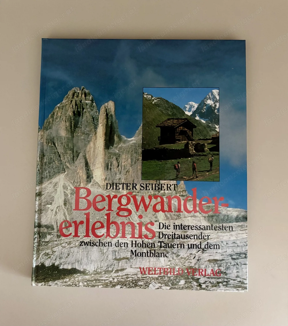Buch: Bergwandererlebnis von Dieter Seibert