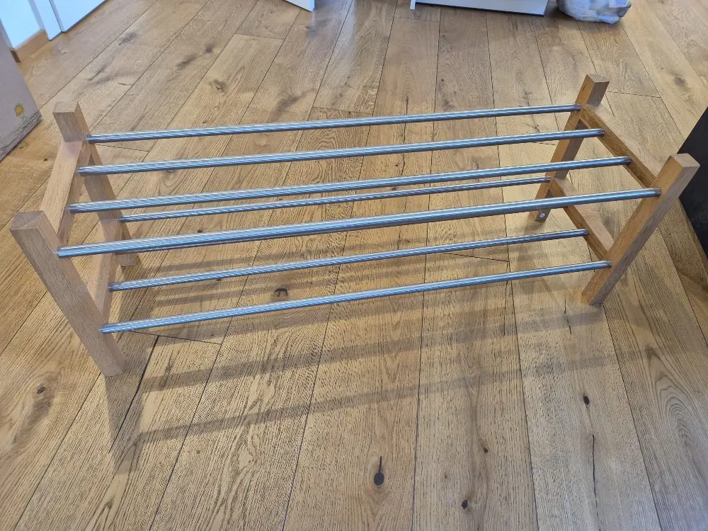 Schuhregal Metall holz