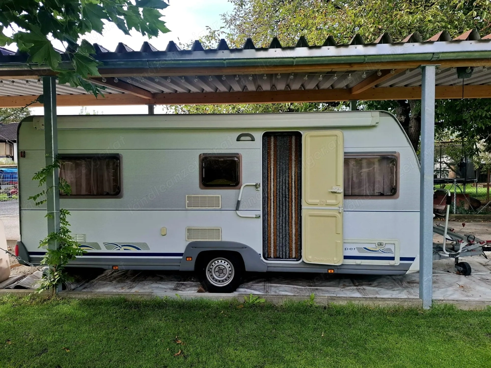 Gemütlicher Wohnwagen Dethleffs Camper 510 TK