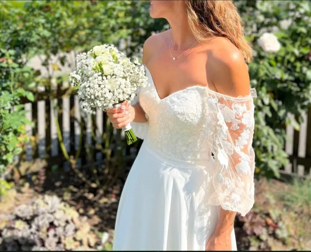 Brautkleid 36 38 iv nu