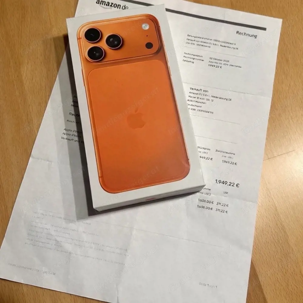 iphone 17 pro max 1TB NEU