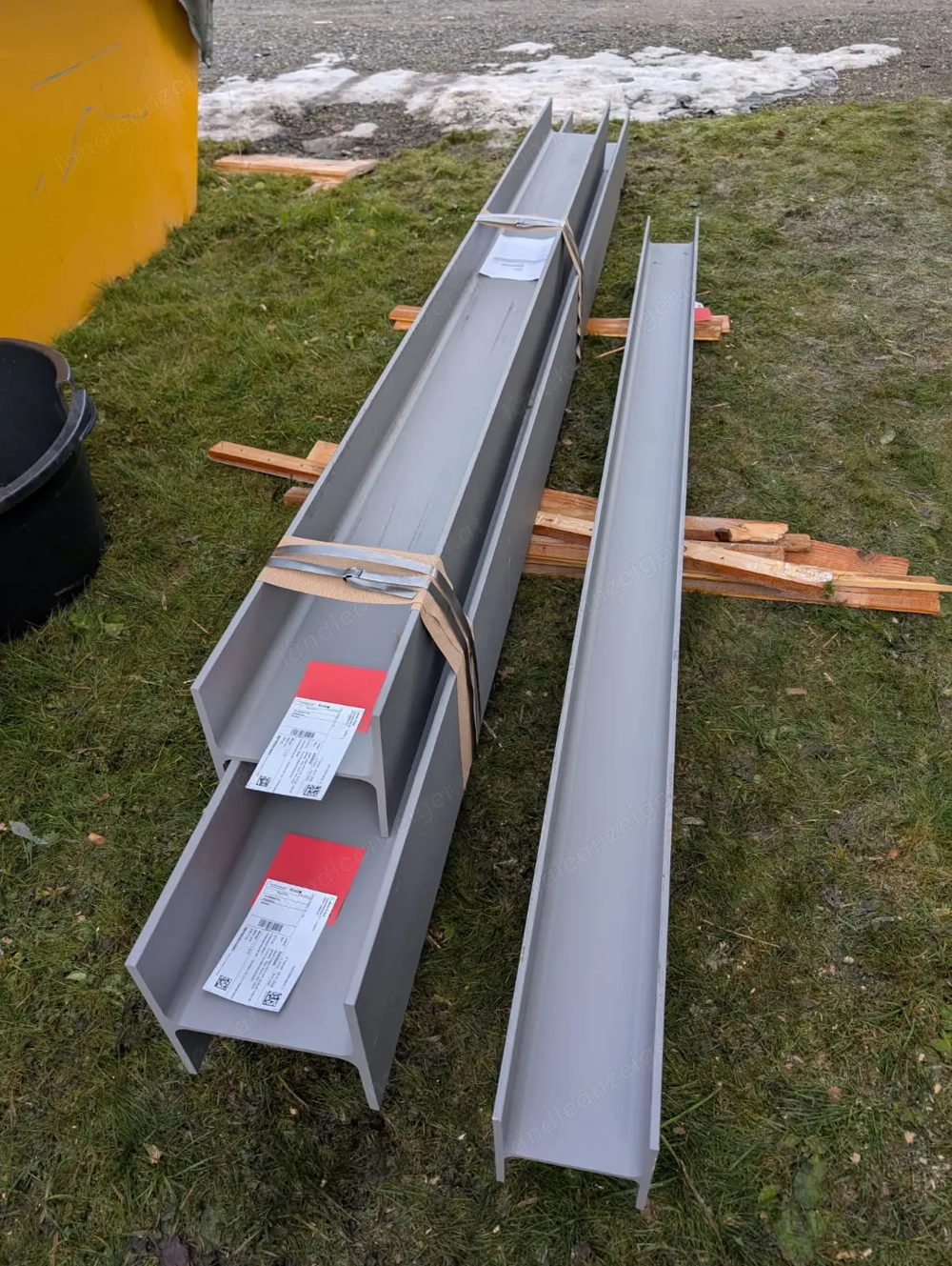 Stahlträger konserviert