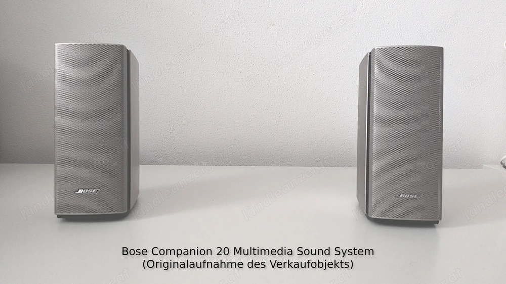 Bose Companion 20 Multimedia Sound System