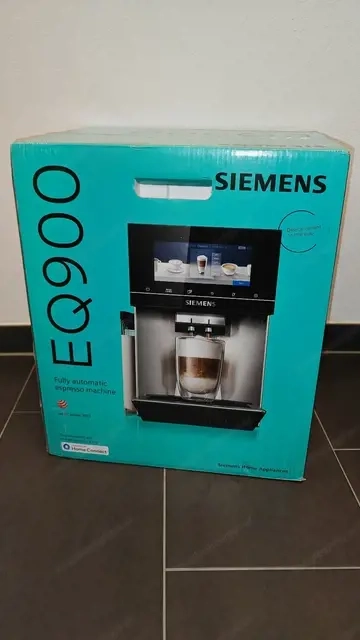 Sierhens EQ 900 TQ907D03 Kaffeevollautomat Edelstahl 19 bar NEU 2 Mahlwerke 