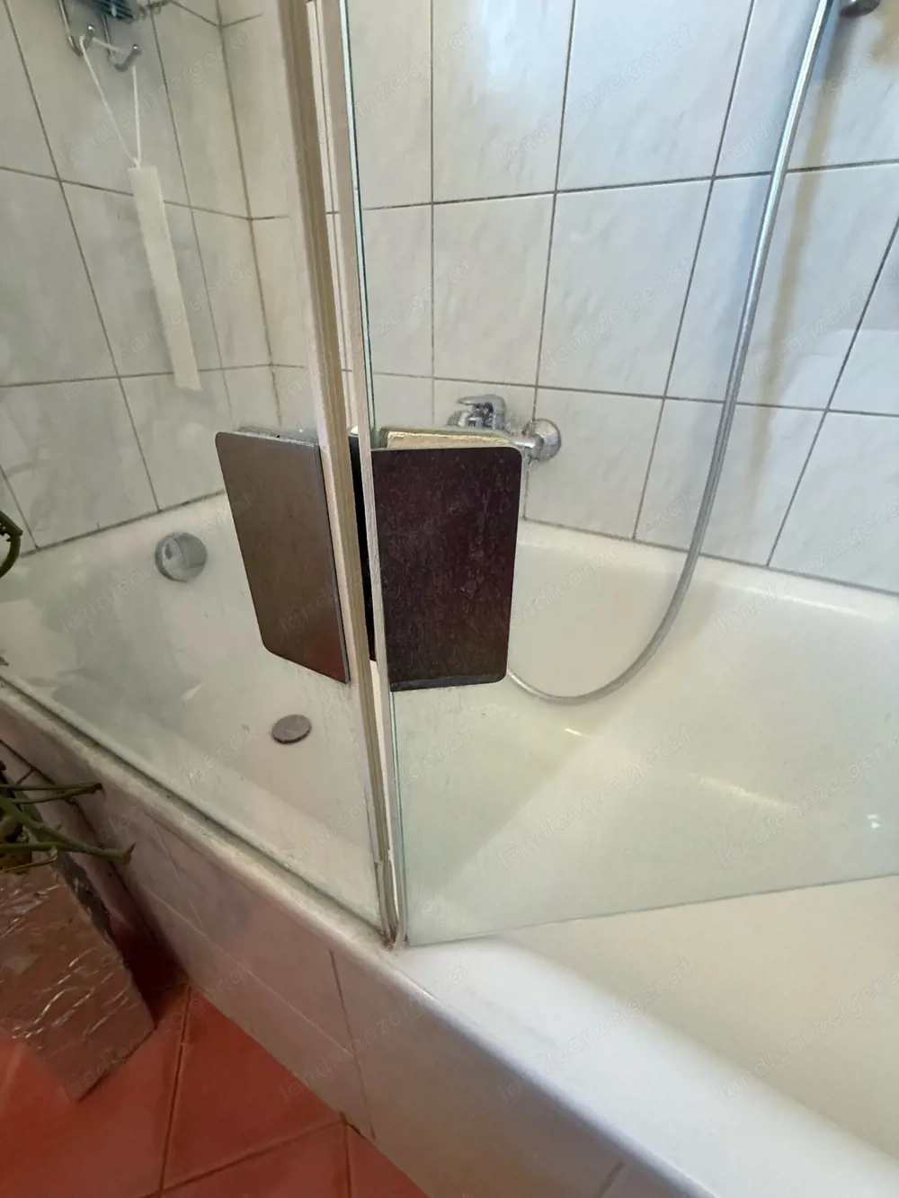 Glas Duschwand für Badewanne