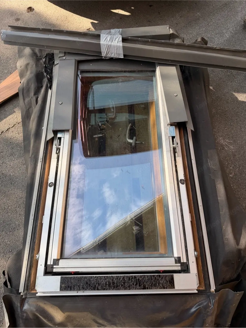 Gebrauchte Alu-Kunstoff Dachfenster