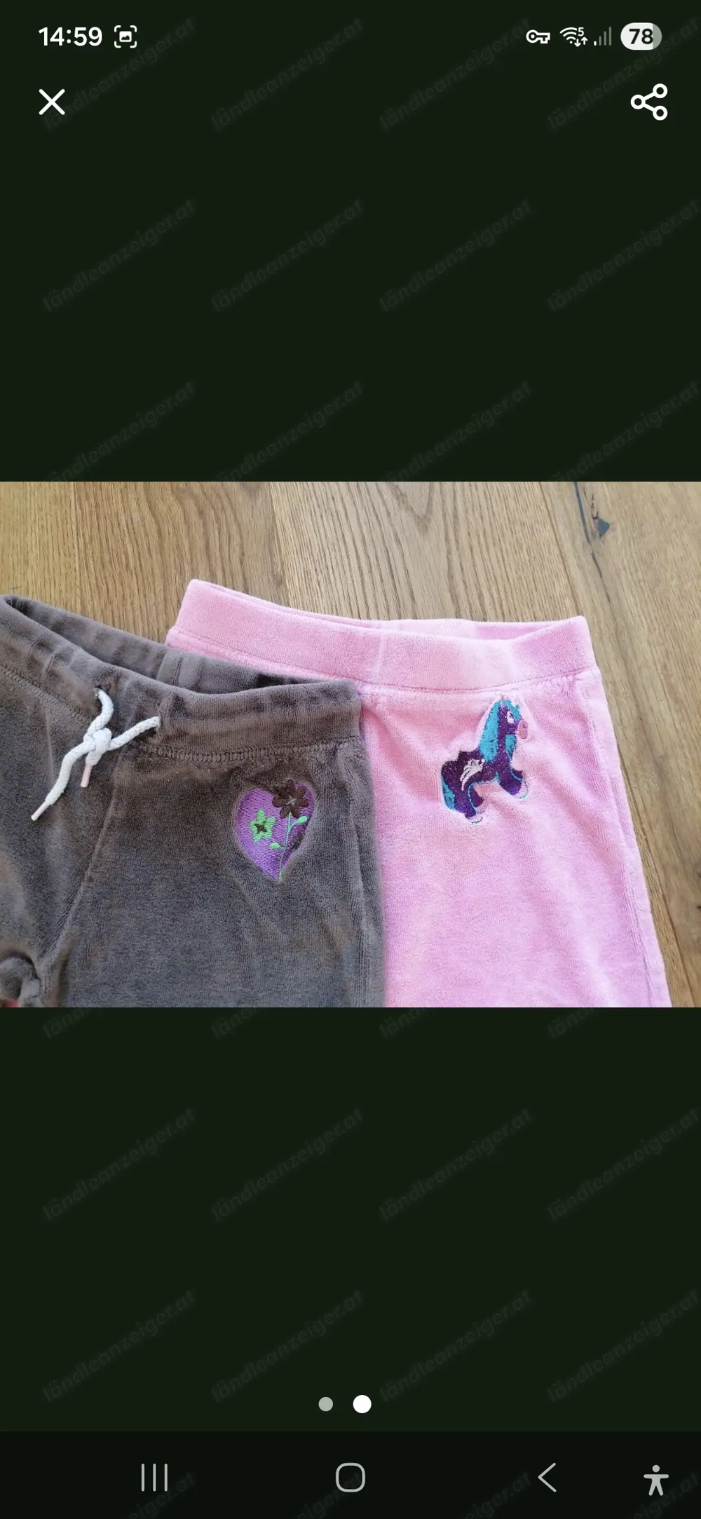 Jogginghosen aus Nici-Stoff Gr. 86