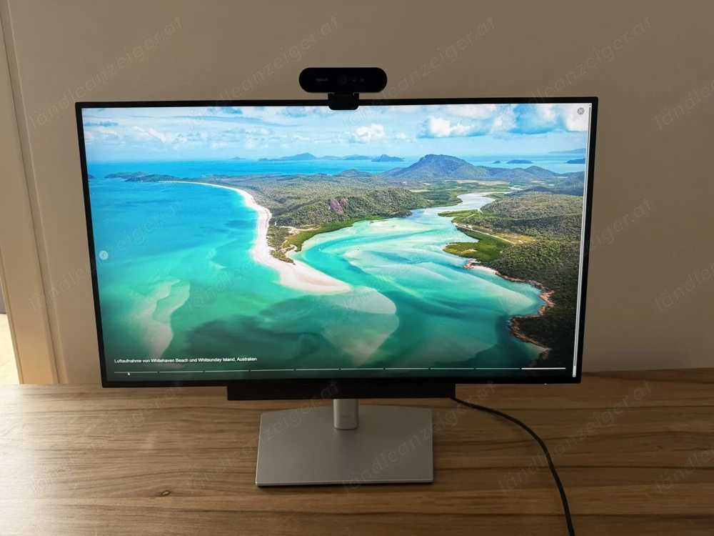 Dell UltraSharp U2722DE 27" USB-C Hub Monitor + Soundbar + Logitech Brio 4K (OVP vorhanden)
