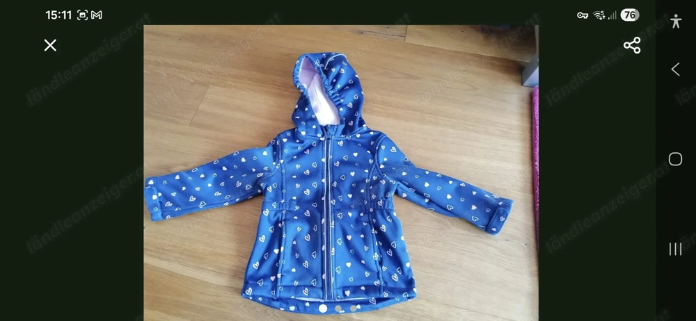 Softshell-Jacke Gr. 86 92