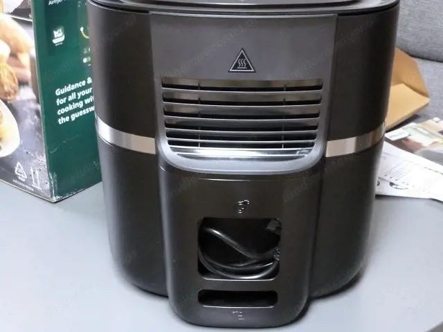 PHILIPS HD9880 90 Airfryer Combi XXL avec thermom tre alimentaire 7000 Series 8.3