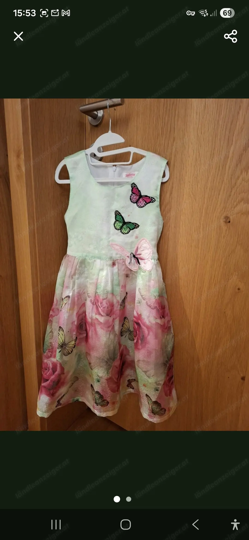 Mädchenkleid 5-6 Jahre 