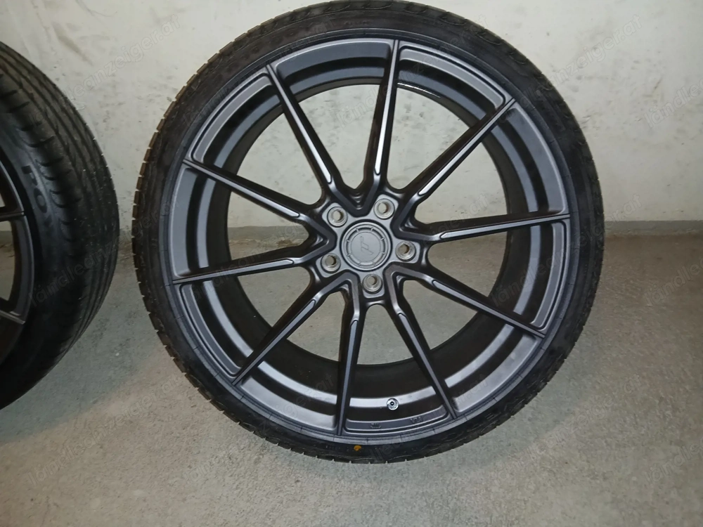 19 zoll  leicht metal felgen mit pirelli reifen nagel neu 