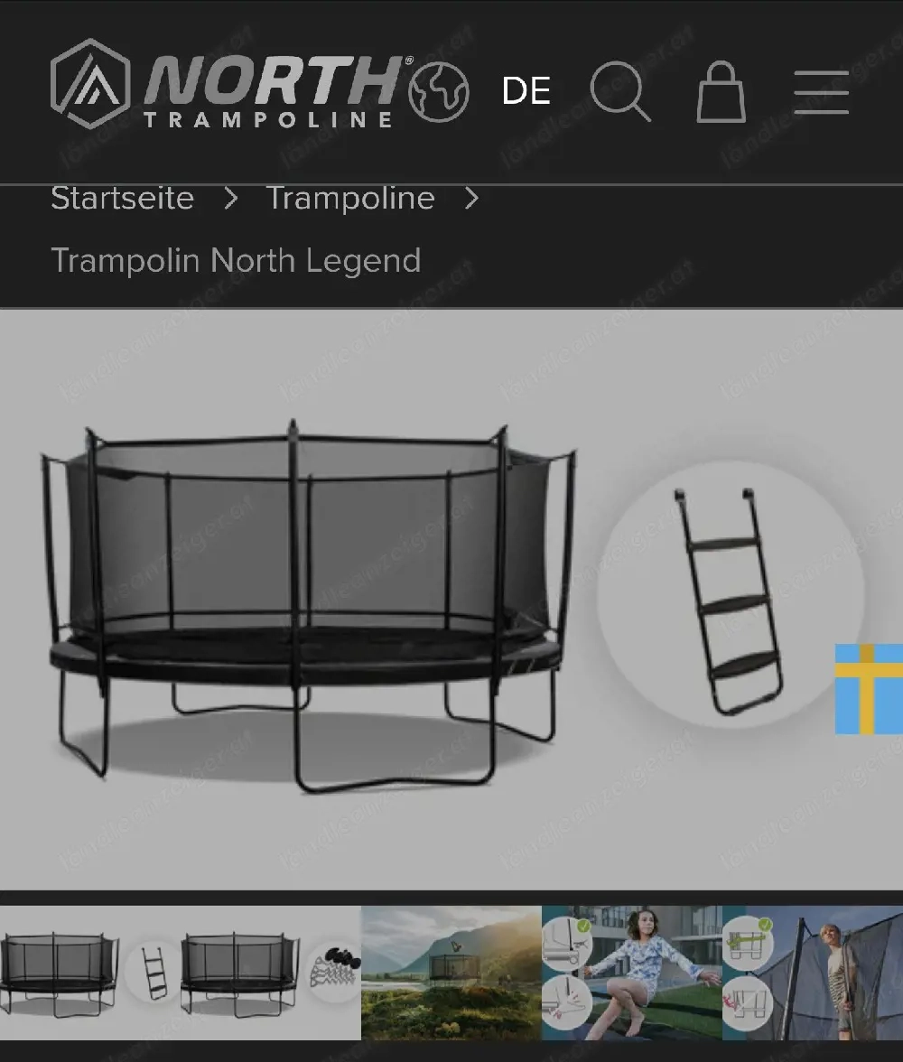 Trampolin vom Premium Hersteller North