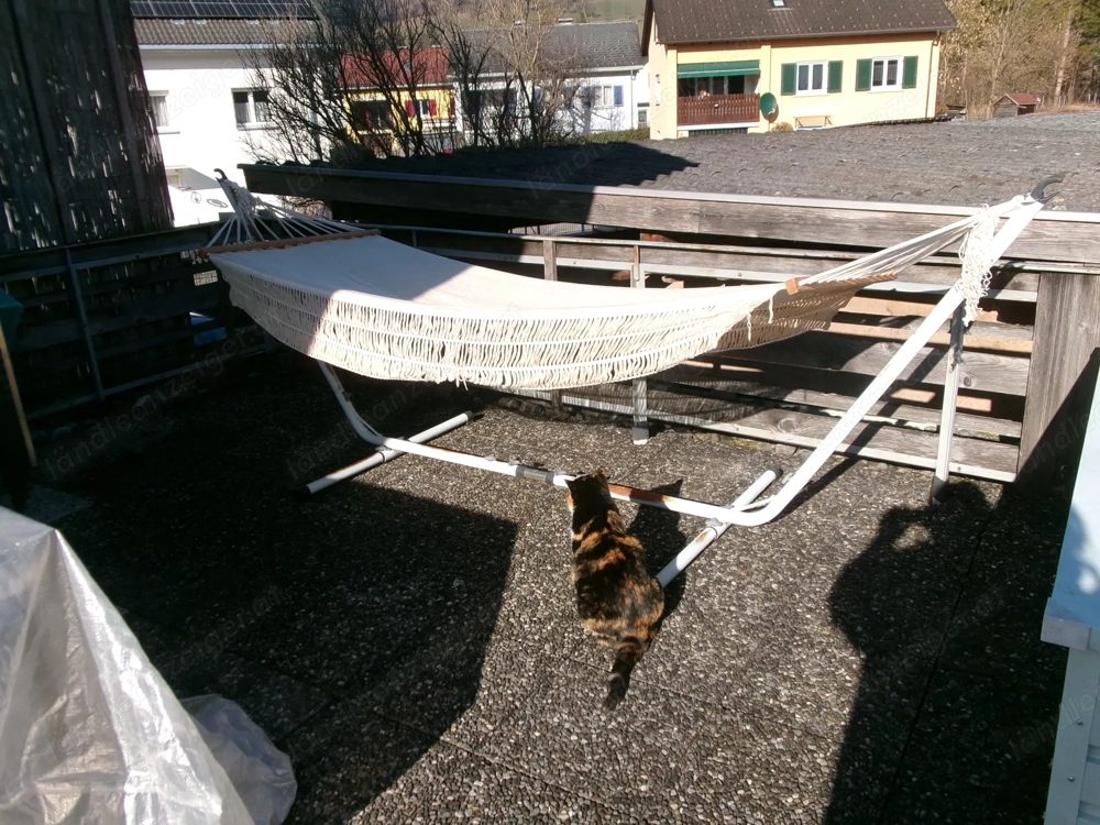 Hängematte mit Metallgestell 