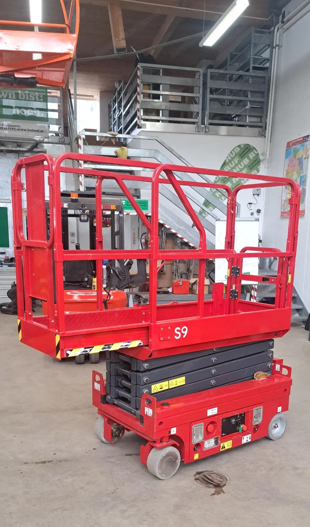 Magni ES 0708 EP Elektro Scherenarbeitsbühne Arbeitsbühne ähnlich Haulotte Genie Snorkel JLG